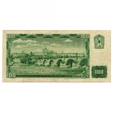 Csehszlovákia 100 Korona Bankjegy 1961 P91 X70 sorozat