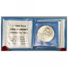 Czóbel Béla 100 Forint 1983 BU bliszterben