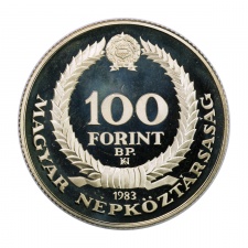 Czóbel Gyula 100 Forint 1983 PP