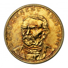 Deák ezüst 200 Forint 1994 aranyozott