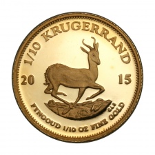 Dél-Afrika 1/10 UNCIA arany Krugerrand 2015