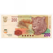 Dél-Afrika 200 Rand Bankjegy 2005