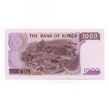 Dél-Korea 1000 Won Bankjegy 1983 P47 UNC