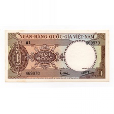 Dél-Vietnam 1 Dong Bankjegy 1964 P15a