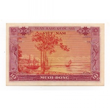 Dél-Vietnam 10 Dong Bankjegy 1955 P3a