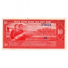 Dél-Vietnám 10 Dong Bankjegy 1962 P5a