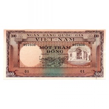 Dél-Vietnám 100 Dong Bankjegy 1966 P18a