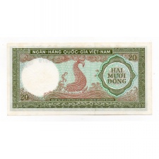 Dél-Vietnam 20 Dong Bankjegy 1964 P16a