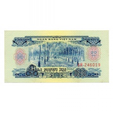 Dél-Vietnám 20 Xu Bankjegy 1966 P38a