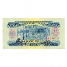 Dél-Vietnám 20 Xu Bankjegy 1966 P38a