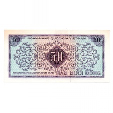 Dél-Vietnám 50 Dong Bankjegy 1966 P17a
