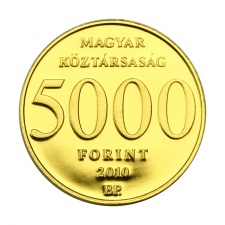 Erkel Ferenc arany 5000 Forint 2010 