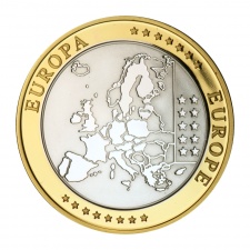 Euróövezet országainak közös valutája Észtország emlékérem PP