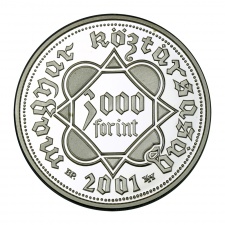 Ezeréves a Magyar Pénzverés 3000 Forint 2001 PP