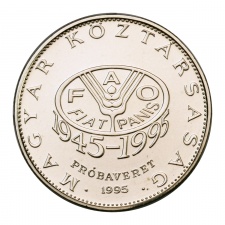 FAO 10 Forint 1995 BU Próbaveret - Tervezet