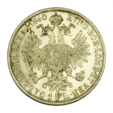 Ferenc József 1 Florin 1860 A UNC