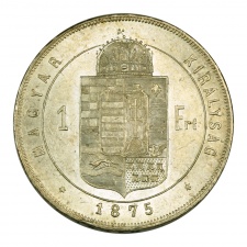 Ferenc József 1 Forint 1875 K-B