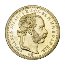 Ferenc József 10 Krajcár 1868 K-B Váltó Pénz, rozettás
