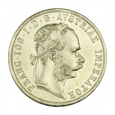 Ferenc József 2 Florin 1877