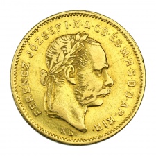 Ferenc József 4 Forint 1877 K-B
