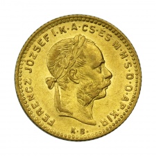 Ferenc József 4 Forint 1891 K-B Fiume