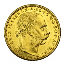 Ferenc József 8 Forint 1890 K-B Fiume