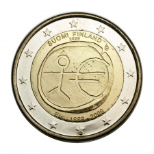 Finnország 2 Euro 2009 10 éves az EGMU