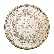 Franciaország 10 Frank 1967