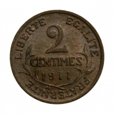 Franciaország 2 Centimes 1911