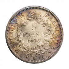 Franciaország 5 Frank 1873 A