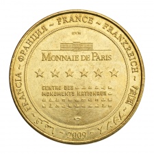 Franciaország Monnaie de Paris Carcassonne turisztikai zseton 
