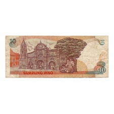 Fülöp-szigetek 10 Piso Bankjegy 1995 P181a