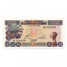 Guinea 100 Frank Bankjegy 1998 P35a