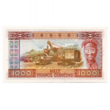 Guinea 1000 Frank Bankjegy 1985 P32a