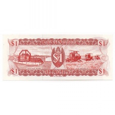 Guyana 1 Dollár Bankjegy 1992 P21g2