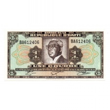 Haiti 1 Gourde Bankjegy 1984 P239a