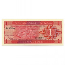 Holland Antillák 1 Gulden Bankjegy 1970 P20a