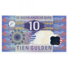 Hollandia 10 Gulden Bankjegy 1997 P99