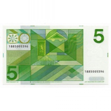 Hollandia 5 Gulden Bankjegy 1973 P95a UNC