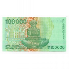 Horvátország 100000 Dinár Bankjegy 1993 P27a