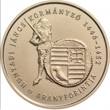 Hunyadi János aranyforintja 2000 Forint 2022 Cu