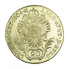 I. Ferenc 20 Krajcár 1804 G