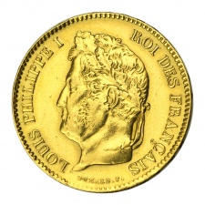 I. Lajos Fülöp 40 Frank 1832 B