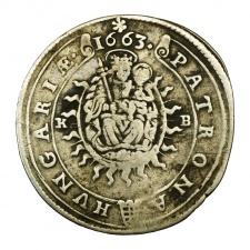 I. Lipót XV Krajcár 1663 K-B
