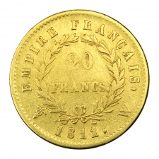 I. Napóleon 20 Frank 1811 W