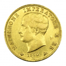 I. Napóleon 40 Líra 1810 M