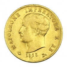 I. Napóleon 40 Líra 1813 M