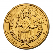 I. Ulászló aranyforintja 50000 Forint 2020 PIEDFORT Au13,964g