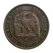 III. Napóleon 10 Centimes 1862 BB