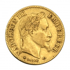 III. Napóleon 10 Frank 1868 A